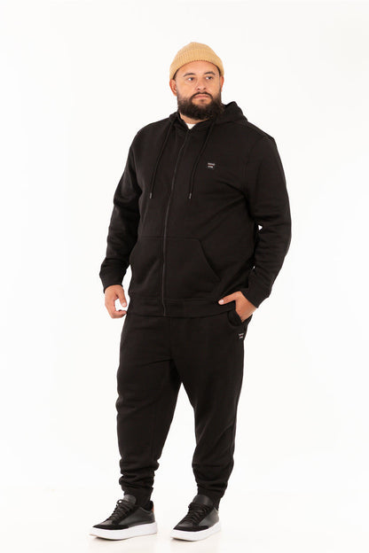 Plus Poleron Fullzipper Path Negro