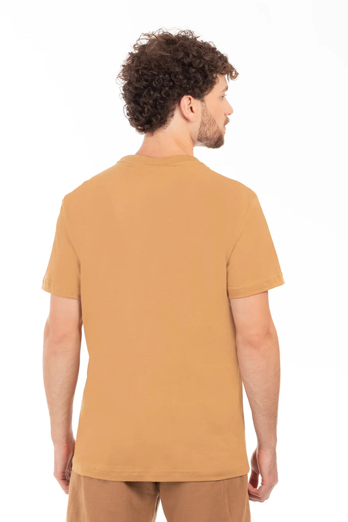 Polera Mc Basica Bowery Mostaza - Gangster