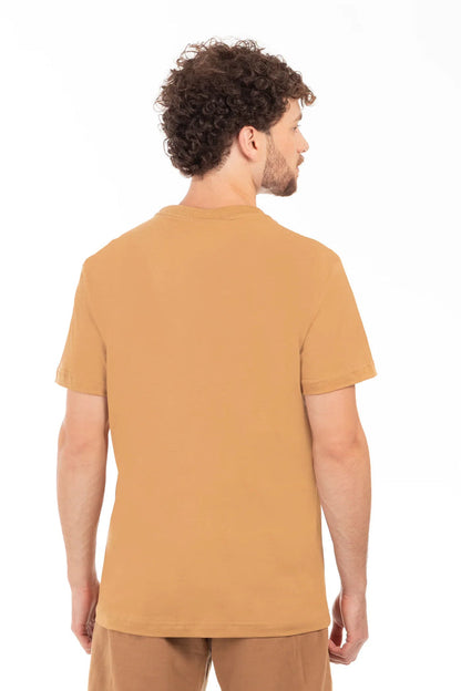 Polera Mc Basica Bowery Mostaza - Gangster