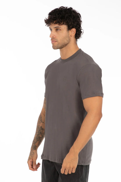 Polera Mc Suedine Atlantic Gris Oscuro - Gangster