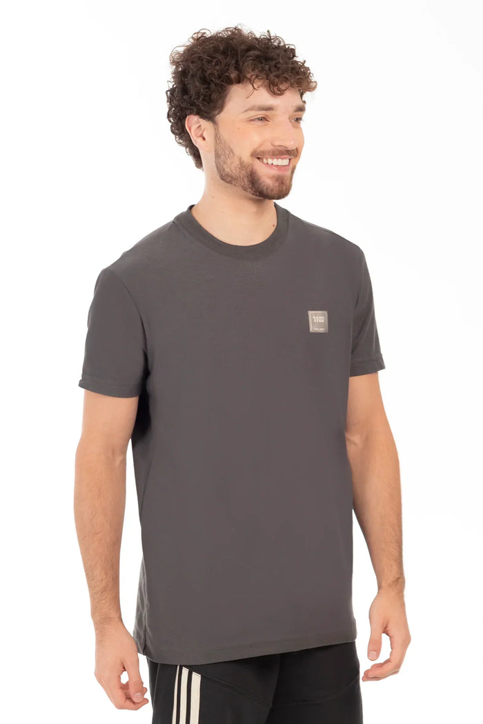 Polera Mc Textura Franklin Grafito - Gangster