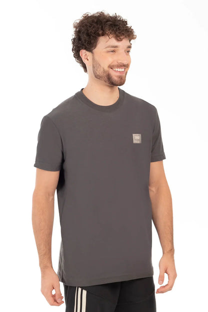 Polera Mc Textura Franklin Grafito - Gangster