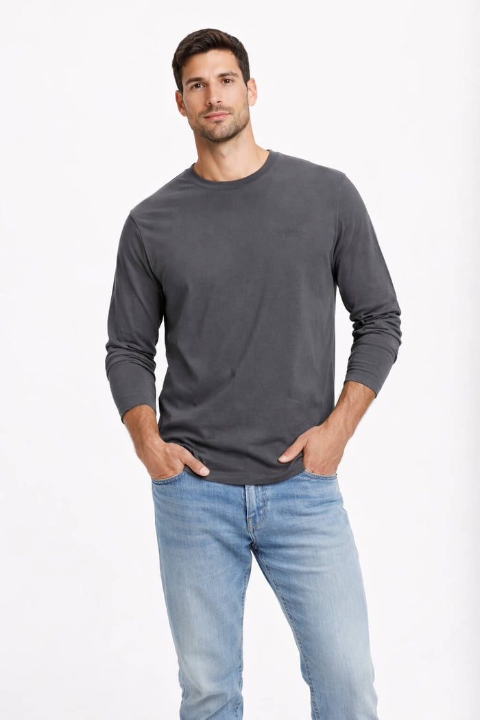 Polera ML Field Gris
