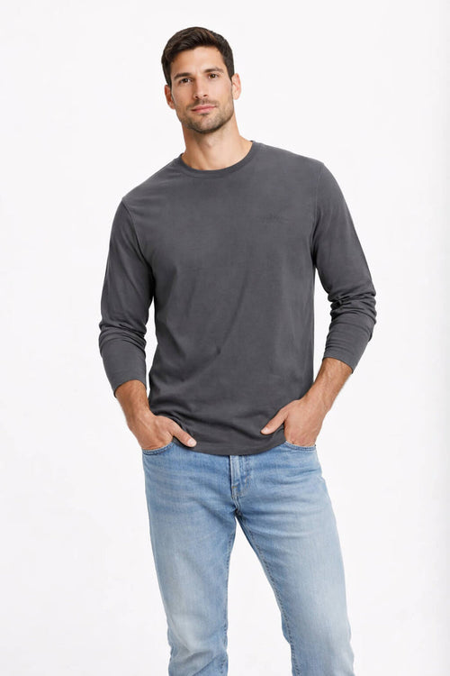 Polera ML Field Gris