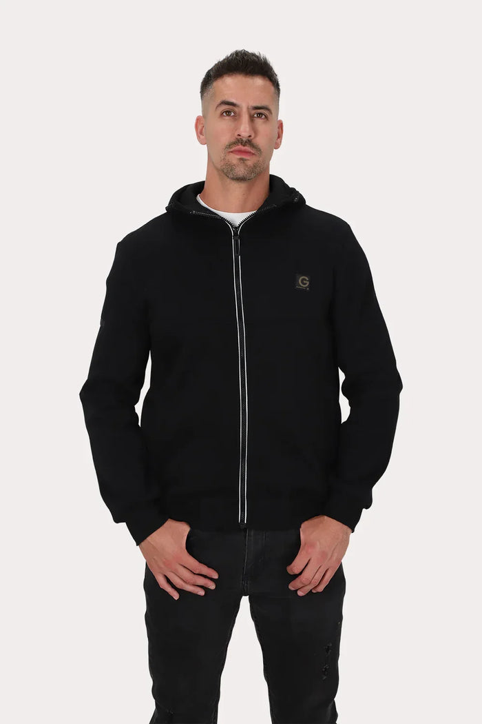 Poleron Full Zipper Fleece Posted Negro Gangster - Gangster