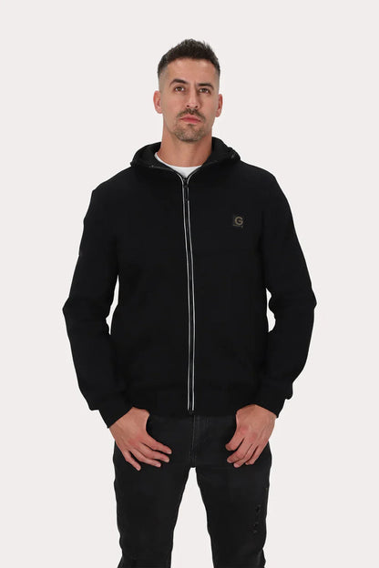 Poleron Full Zipper Fleece Posted Negro Gangster - Gangster
