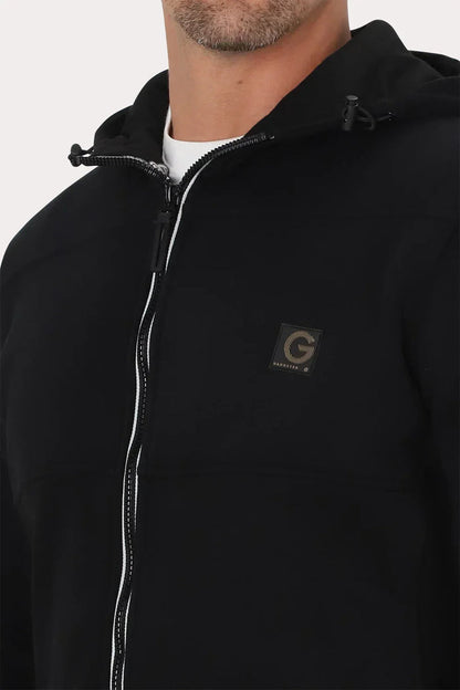 Poleron Full Zipper Fleece Posted Negro Gangster - Gangster