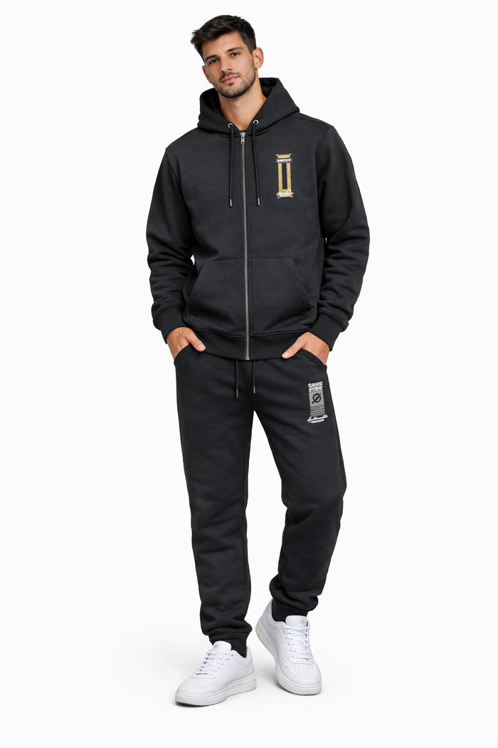 Poleron Fullzipper Drift Negro