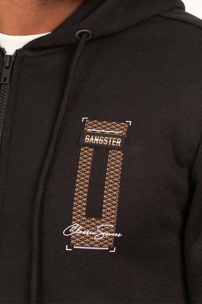 Poleron Fullzipper Drift Negro