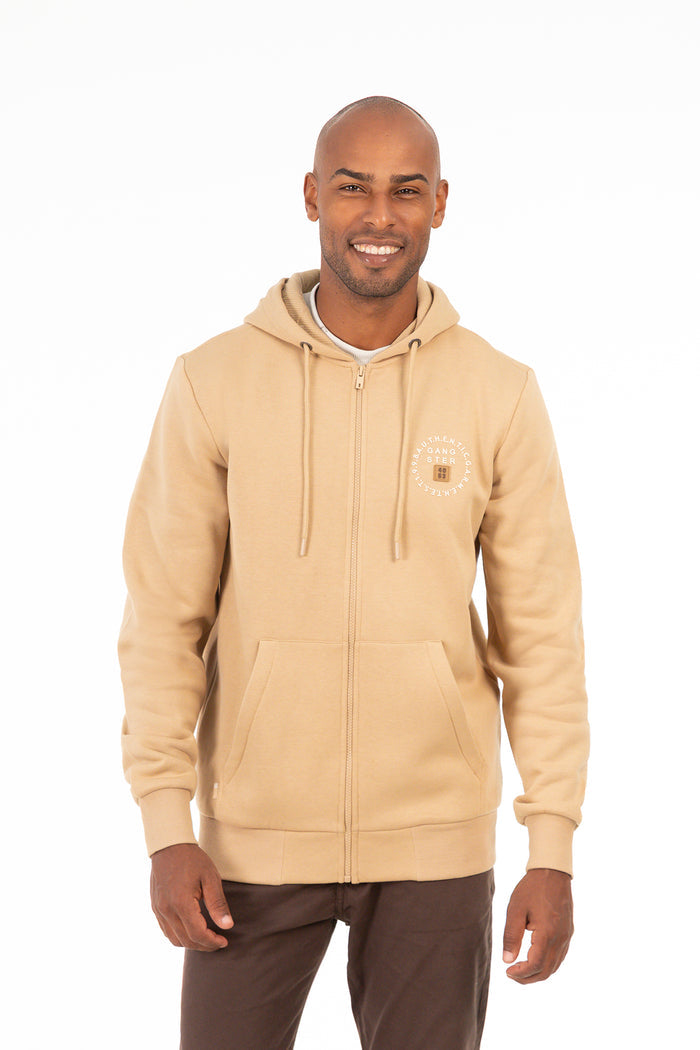 Poleron Fullzipper Keep Beige