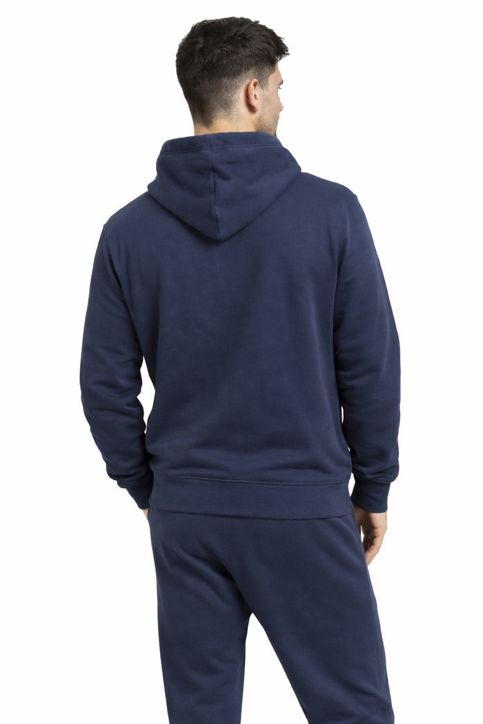 Poleron Fullzipper Link Azul