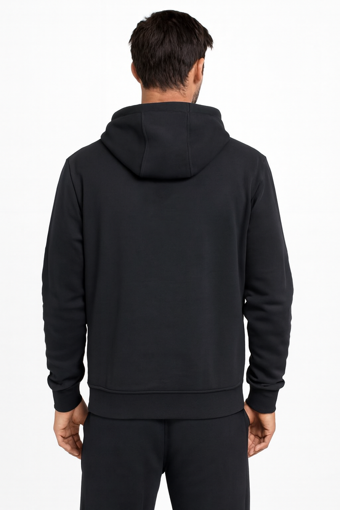 Poleron Fullzipper Loop Negro