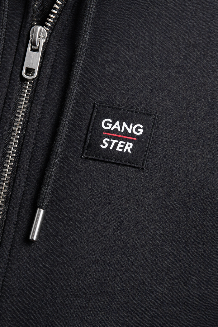 Poleron Fullzipper Loop Negro
