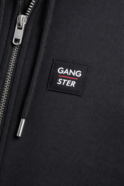 Poleron Fullzipper Loop Negro