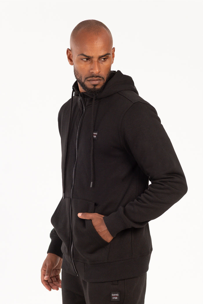 Poleron Fullzipper Path Negro