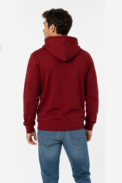 Poleron Fullzipper Path Rojo