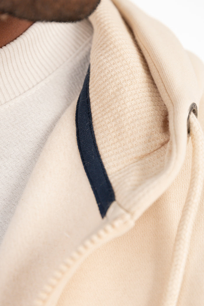 Poleron Fullzipper Route Beige