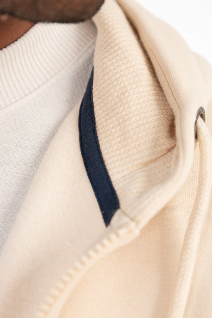 Poleron Fullzipper Route Beige