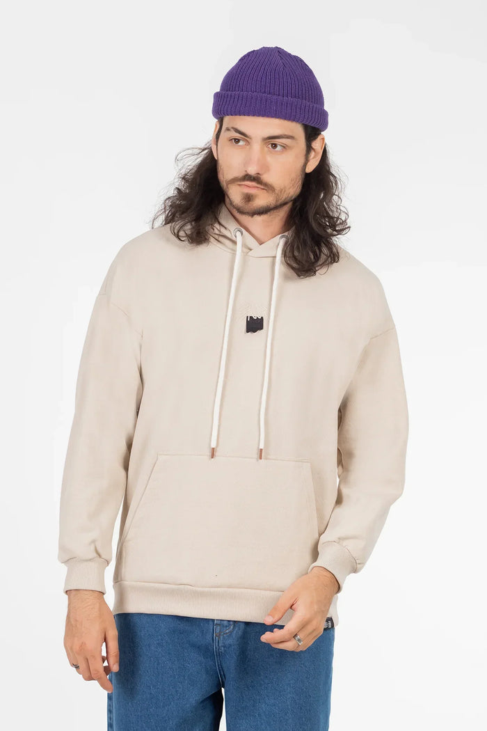 Poleron Hoodie Fleece Clean Arena Overcore - Gangster