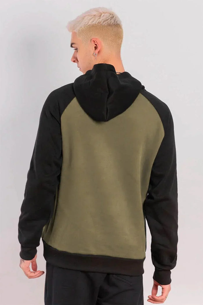 Polerón Hoodie Fleece Everyday Verde Gangster - Gangster