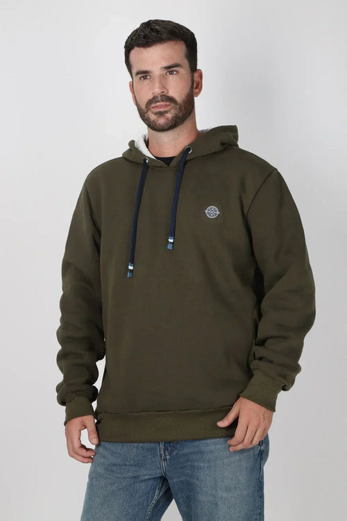 Poleron Hoodie Giddy Verde Gangster - Gangster