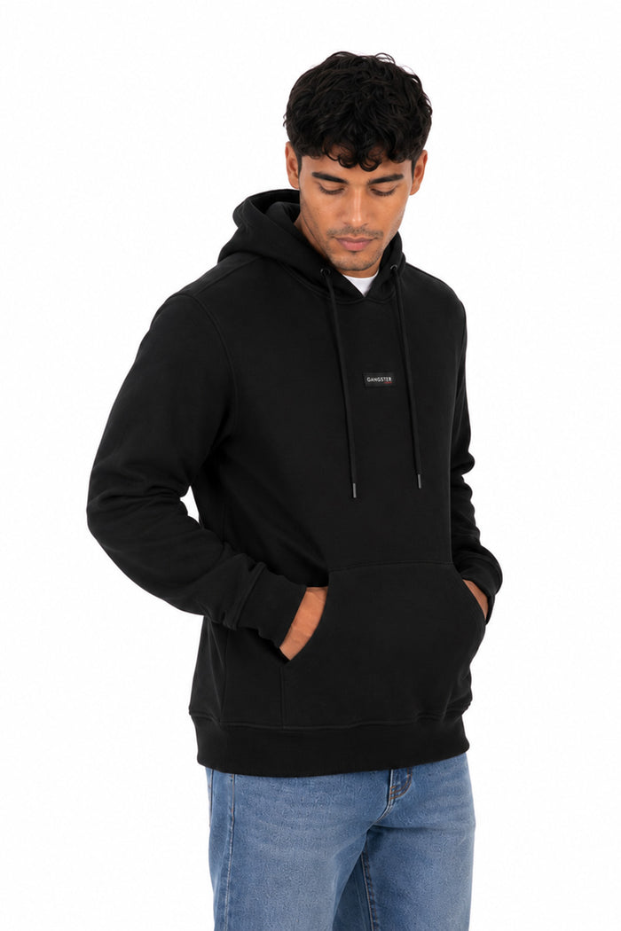Poleron Hoodie Route Negro