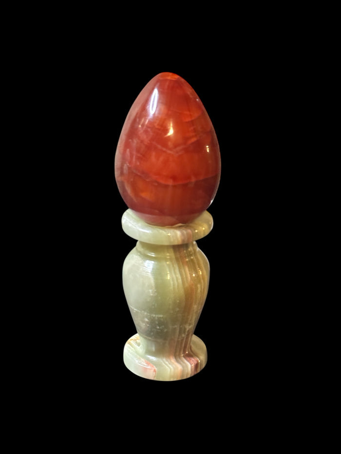 Shop high-quality Carnelian crystal eggs sold by weight. Ideal for sacral chakra healing, energy boosting, rituals & spiritual home decor. Raven’s Cauldron.