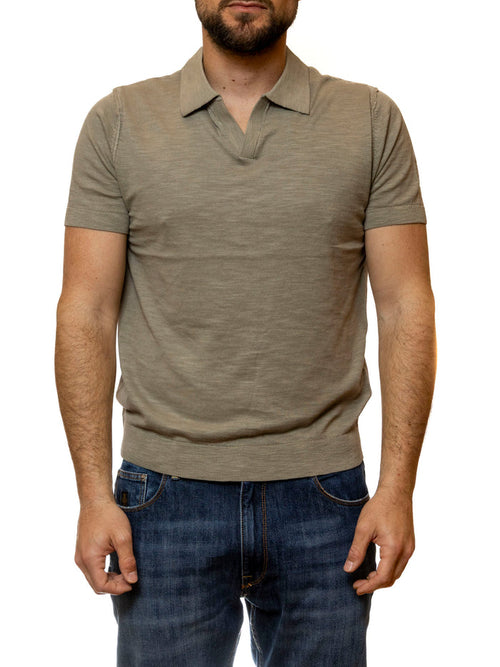 CENSURED polo cotone verde MMC-551 TTC6-349