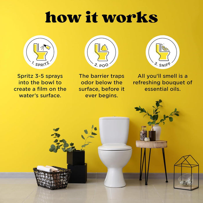 Poo-Pourri Before-You-Go Toilet Spray Original Citrus 8 oz