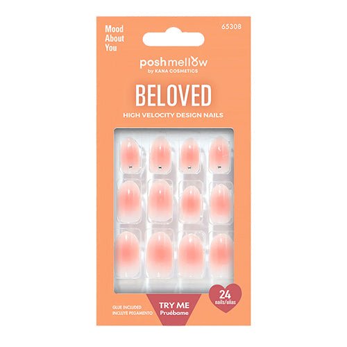Posh Mellow Beloved High Velocity Design 24 Nails - ikatehouse
