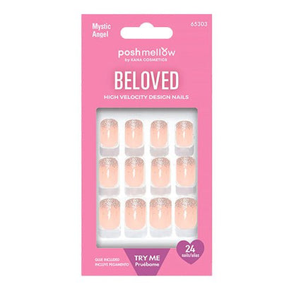 Posh Mellow Beloved High Velocity Design 24 Nails - ikatehouse