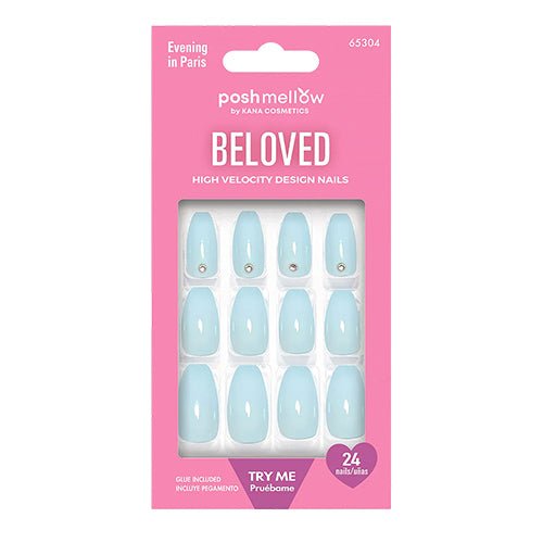 Posh Mellow Beloved High Velocity Design 24 Nails - ikatehouse