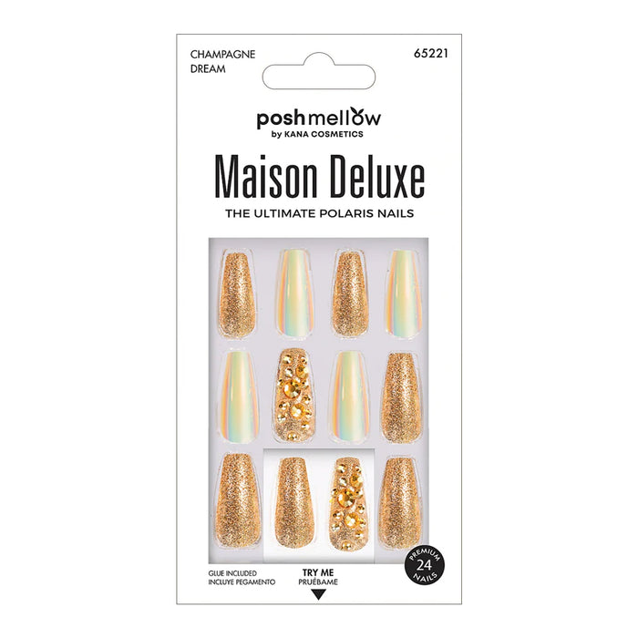 Posh Mellow Maison Deluxe The Ultimate Polaris 24 Nails - ikatehouse