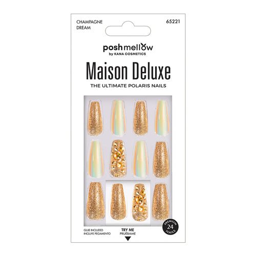 Posh Mellow Maison Deluxe The Ultimate Polaris 24 Nails - ikatehouse