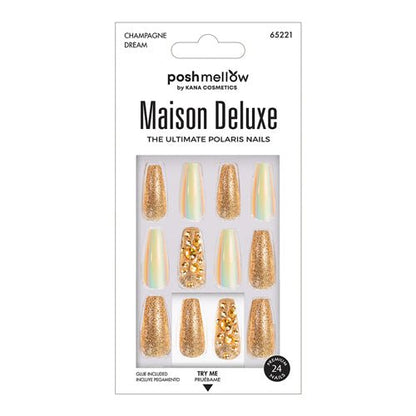 Posh Mellow Maison Deluxe The Ultimate Polaris 24 Nails - ikatehouse