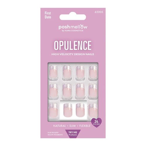 Posh Mellow Opulence High Velocity Design 24 Nails - ikatehouse