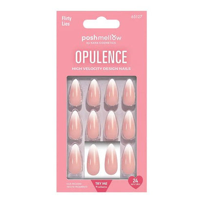 Posh Mellow Opulence High Velocity Design 24 Nails - ikatehouse