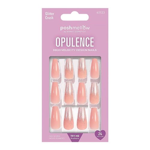 Posh Mellow Opulence High Velocity Design 24 Nails - ikatehouse