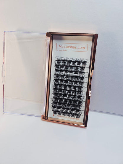Primalash  Curl C– DIY Cluster Lashes 72 pcs | Biodegradable | Unique Natural Look