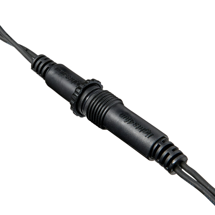 Pro Connect 15m 30 Multi Coloured Connectable Festoon Lights Black Cable
