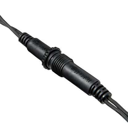 Pro Connect 15m 30 Multi Coloured Connectable Festoon Lights Black Cable