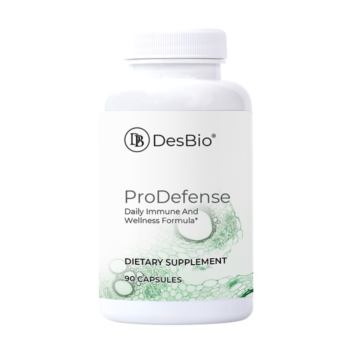 ProDefense is the ultimate immune and daily wellness formula featuring mushroom extracts, immune supporting phenolics, herbs, probiotics, and prebiotics.