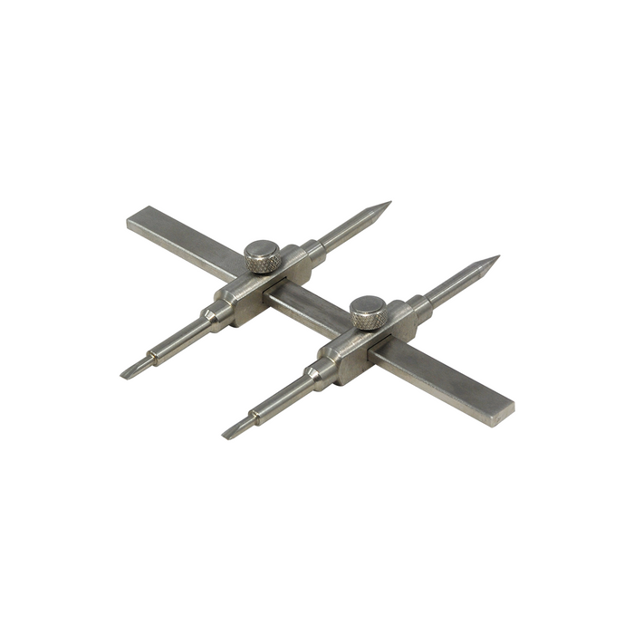 Professional DLSR Camera Lens Repair Spanner Wrench Opening Tool (Double Sided, Single Bar), SKU MA02101103, three quarter front view