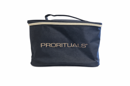 Prorituals Black Cosmetic Travel Bag