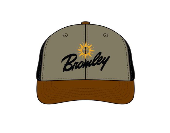 PUKKA Bromley Sun Script Mid Crown Adj. Fit Hat (2026)