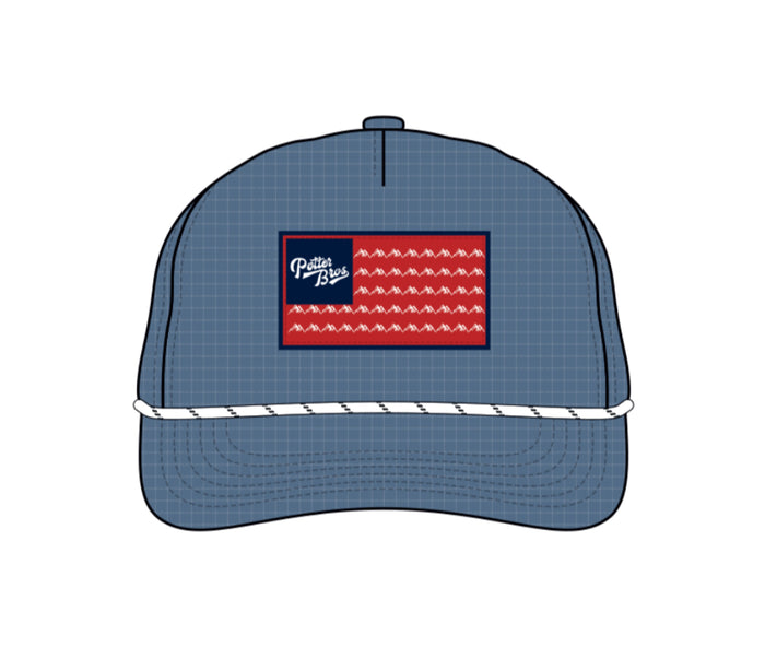 PUKKA PB Mid-Crown Flag Hat (2026)
