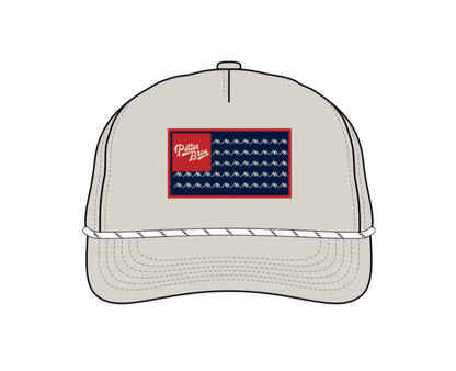 PUKKA PB Mid-Crown Flag Hat (2026)