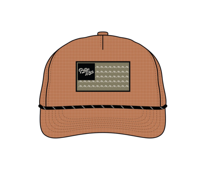 PUKKA PB Mid-Crown Flag Hat (2026)