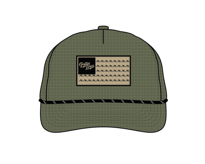 PUKKA PB Mid-Crown Flag Hat (2026)