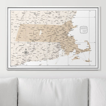 36" x 24" / Standard / Smooth White